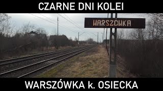 CZARNE DNI KOLEI 41  Osobowy poszedł planowo Wypadek w Warszówce k Osiecka 1976 [upl. by Mientao]