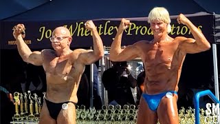 Bodybuilders Over 70 Years Old Compete in Venice [upl. by Nyrrek]