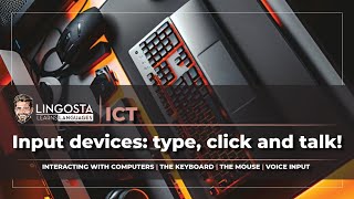 🇬🇧 ICT  Input devices type click and talk [upl. by Cloris]