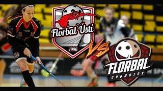 Highlights Juniorek Florbal Ústí  Florbal Chomutov 54 [upl. by Anivle122]