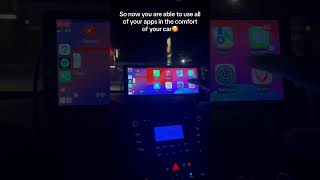 Tag someone you know with Apple CarPlay😍 carplay cars car interior accessories caraccessories [upl. by Anilatac]