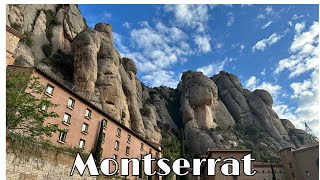 Montserrat Barcelona rockformation cablecar [upl. by Bellamy]