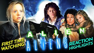 Amelia discovers ALIEN 1979 amp ALIENS 1986 Movie Reactions FIRST TIME WATCHING [upl. by Jeffy]