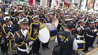 Marinera De Los Mares por Banda musical Marina Guerra Perú [upl. by Igor]