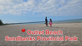 Outlet Beach Sandbanks Provincial Park [upl. by Niehaus501]