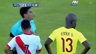 Ecuador vs Peru 1 2 Resumen Goles Eliminatorias 05 09 2017 [upl. by Alver]