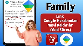 Family Link Google Hesabından Nasıl Kaldırılır Yeni SüreçFamily Linki Google Hesabından Kaldırma [upl. by Nerhtak]