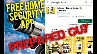 FREE HOME SECURITY APP [upl. by Kolosick869]