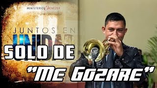 quotSolo de me Gozare Ebenezer Guatemala 🎺↗  quotASI COMO DAVID DANZABAquot SOLO DE TROMPETA [upl. by Adhamh779]