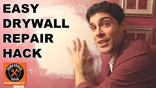 🔥 How to Fix a Small Hole in DRYWALL Panels 🛠️ [upl. by Strage]