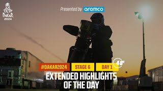 Extended highlights of Stage 6 presented by Aramco  Dakar2024 [upl. by Borries]