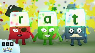 Word Magic 3 Letter Words  Learn to Read  Alphablocks [upl. by Auqinehs]