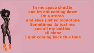 Nicki MinajCheck it out2 verses lyrics [upl. by Dnumde]