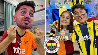 GALATASARAY ODASINI FENERBAHÇE ODASINA ÇEVİRDİK ÇILDIRDI [upl. by Annoerb]