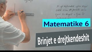 Matematike 6 Brinjet e drejtkendeshit [upl. by Oberon]