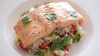 Salmon amp Couscous Salad  Byron Talbott [upl. by Kirby605]