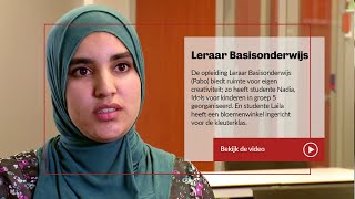 Inholland  Leraar Basisonderwijs Pabo Studenten uit Rotterdam en Den Haag over de opleiding [upl. by Gui]