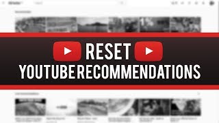 How To Reset YouTube Recommendations  Delete YouTube Recommendations Trick [upl. by Jessamine]