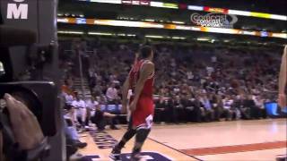 Derrick Rose Dunks  What are you doing Dragic [upl. by Gittel82]