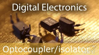 Digital Electronics Optocoupler  Optoisolator  Driving a highcurrent CREE XLamp XRC LED [upl. by Nnorahs]