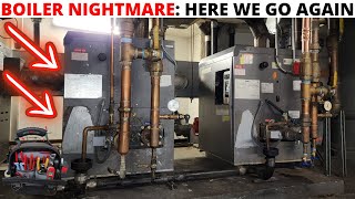 HVAC Commercial Laars Boiler Nightmare Follow up Laars Pennant Primary Pump amp Volute Replacement [upl. by Chaker]