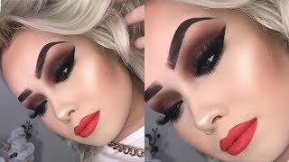 FULL GLAM  Sultry Makeup Tutorial [upl. by Soirtimid]