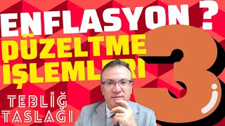 ENFLASYON DÜZELTME İŞLEMLERİ 3Bölüm  MUHASEBE KAYDI  HANGİ HESAPLAR İŞLEME TABİ [upl. by Delmer]