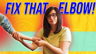 Pulled elbow Here’s how to fix it easily Nursemaids elbow [upl. by Ritz557]