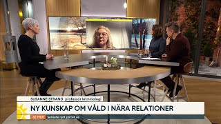 Ny kunskap om våld i nära relationer – denna hjälp behöver våldsuts…  Nyhetsmorgon  TV4 amp TV4 Play [upl. by Enelak257]