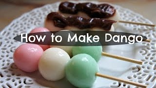 How to Make Dango  Andango amp Hanami Recipe [upl. by Stenger660]