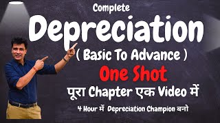 Complete Depreciation Chapter in One Shot  SLM Method WDV Method Provision  Class 11 Accounts [upl. by Gonroff224]