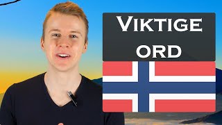 Viktige ord i norsk språk [upl. by Noiro531]