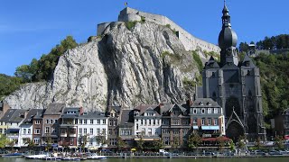 Dinant in Belgium tourism  tourisme Dinant en Wallonie en Belgique  Dinant België Wallonia Travel [upl. by Borras]