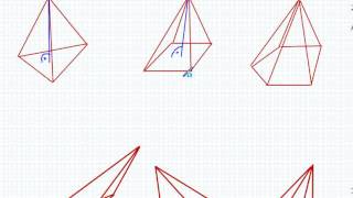 Ostrosłupy własności i pole powierzchni ostrosłupa  Matematyka Szkoła Podstawowa i Gimnazjum [upl. by Johnson898]