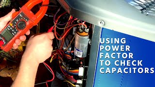 Using Power Factor to Check Capacitors Under Load [upl. by Niras802]