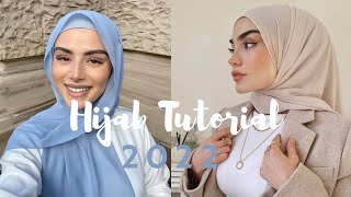 Hijab Tutorial 2022 🧕 New hijab styling [upl. by Conall872]