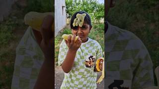 How to share BANANA with your SIBLINGS 😱TomampJerry 🤣DiyaIshwarya shorts [upl. by Moazami]