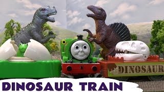 Thomas And Friends Percy Dinosaur Toy Train [upl. by Htur]