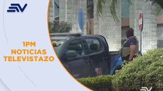 Uniformados militarizaron una urbanización en vía a la Costa  Televistazo  Ecuavisa [upl. by Artimas]