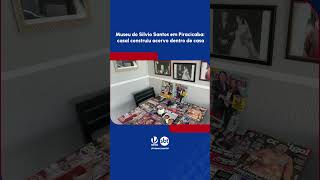 📚 Museu do Silvio Santos em Piracicaba casal construiu acervo dentro de casa [upl. by Letney]