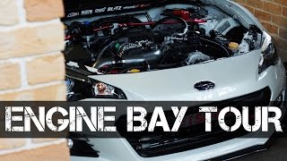 Kraftwerks Supercharger BRZ86FRS Engine Bay Tour [upl. by Hsirrehc]