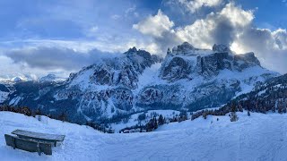 Alta Badia Italy Ski Highlights [upl. by Gauldin]