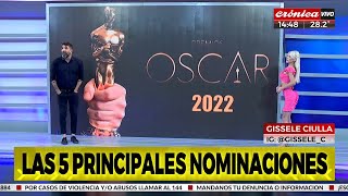 Premios Oscar 2022 las principales nominaciones [upl. by Hollyanne976]