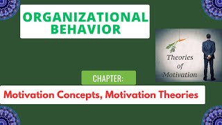 Motivation Concepts  Motivational Theories  Organizational Behaviour  Md Azim [upl. by Htial]