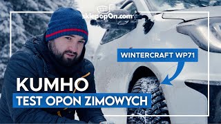 KUMHO WINTERCRAFT WP71 w śnieżnych warunkach pod Zakopanem [upl. by Amimej]