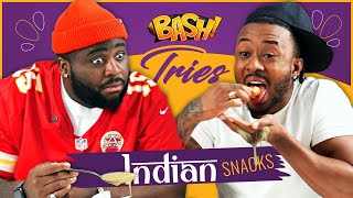 Trying Indian Snacks for the First Time with Biggs Chris 🇮🇳 🏴󠁧󠁢󠁳󠁣󠁴󠁿 [upl. by Zared]