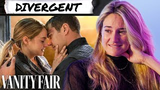 Shailene Woodley Rewatches Divergent The Secret Life of the American Teenager amp More  Vanity Fair [upl. by Juliane]