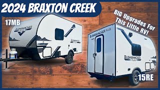 Lightest Camper in 2024 Tow it With A Honda Under 2500Lbs Braxton Creek Bushwacker Plus 17MB 15RE [upl. by Anij]