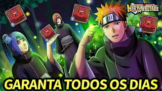 BOA AJUDA FAÇA ISSO TODOS OS DIAS E GARANTA SAPOS 7 NA SUA CONTA  NarutoxBoruto Ninja Voltage [upl. by Weaks]