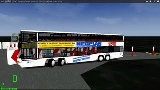 mm2 tour 924 Neoplan Mega Shuffle 15m  Driver Test City  midtown madness 2 [upl. by Gombosi10]